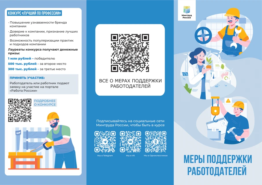 Меры поддержки работодателей